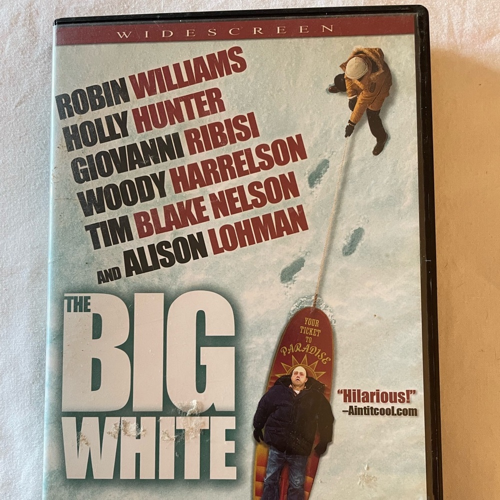 The Big White DVD slapstick comedy